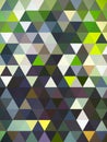 Matchless illustration and high quality colour combination of 3D squares and triangles