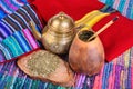 Mate in calabash Royalty Free Stock Photo