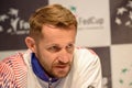 Matej Liptak Captain of team Slovakia for FedCup