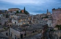 Sassi di Matera historical centre Sasso Barisano, Basilicata, It