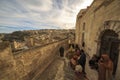 Matera film set Royalty Free Stock Photo