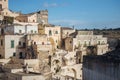 The old town of matera in italy unesco site Royalty Free Stock Photo