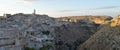 Matera city of the stones, a UNESCO heritage site Royalty Free Stock Photo