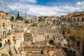 Sassi di Matera historical centre Sasso Barisano, Basilicata, It