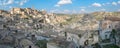 Matera scenic view of Sasso Caveoso