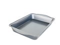 Material baking tray for baking bread and savory meatloaf.