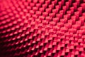 Material of composite product red dark carbon fiber Royalty Free Stock Photo