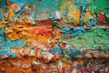 Material Displaced Texture Abstract Background With Generative AI