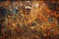 Material Displaced Texture Abstract Background With Generative AI