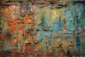 Material Displaced Texture Abstract Background With Generative AI