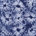 Material dyed batik. Shibori Royalty Free Stock Photo