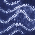 Material dyed batik. Shibori Royalty Free Stock Photo