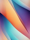 Material style art, wavy pattern background, generative using ai tool Royalty Free Stock Photo