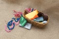 Materials for Handicrafts. Royalty Free Stock Photo