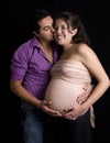 Maternity couple Royalty Free Stock Photo