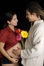 Maternity couple Royalty Free Stock Photo