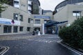 Queens Hospital Gripped By Covid 19 Royalty Free Stock Photo