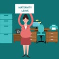 Maternity leave parental pregnant woman get paid during pregnancy absent