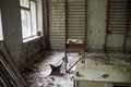 Maternity ward in No. 126 hospital in Pripyat ghost town, Chernobyl, Ukraine