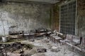 Maternity ward in No. 126 hospital in Pripyat ghost town, Chernobyl, Ukraine