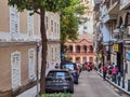 Mateus AntÃÂ³nio de Lima Casa de Portugal Eclecticism FaÃÂ§ade Neoclassic Architectural Portuguese Macau Colonial Architecture Royalty Free Stock Photo