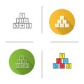 Math blocks icon