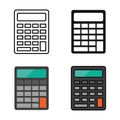 Math calculator for counting