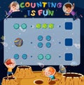 Math counting fun game