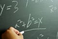 Math Teaching Royalty Free Stock Photo