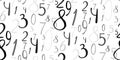 Mathematical background of different numbers