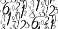 Mathematical background of different numbers