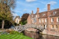 Mathematical Bridge, Cambridge, England Royalty Free Stock Photo