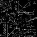 Mathematical equations and formulas Royalty Free Stock Photo
