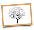 Mathematical equations and formulas on the school Board. Royalty Free Stock Photo