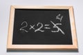 A mathematical example Royalty Free Stock Photo