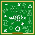 commemorate Math 2.0 Day on July 8