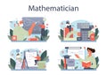 Mathematician set. Mathematician seek and use scientific pattern