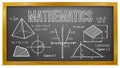 Mathematics, Algebra, Geometry, Trigonometry, Blackboard Royalty Free Stock Photo