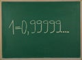 Decimal notation. Royalty Free Stock Photo