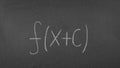 Mathematics formula.