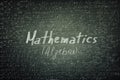 Mathematics formulas