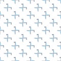 Mathematics Graph vector concept colored modern seamless pattern