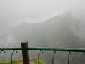Matheran hill station mountain clouds Royalty Free Stock Photo