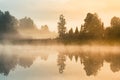 Matheson reflection water lake morning tone, New Zealand Royalty Free Stock Photo