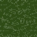 Maths seamless pattern Vector 2