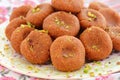 Indian sweet- mathura peda Royalty Free Stock Photo