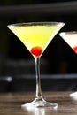Matini cocktail glass