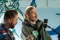 Matisyahu films a session in Brooklyn Royalty Free Stock Photo