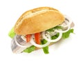 Matjes Herring - Fish Bun Royalty Free Stock Photo