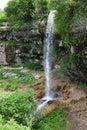 Matla waterfall. Dagestan Royalty Free Stock Photo